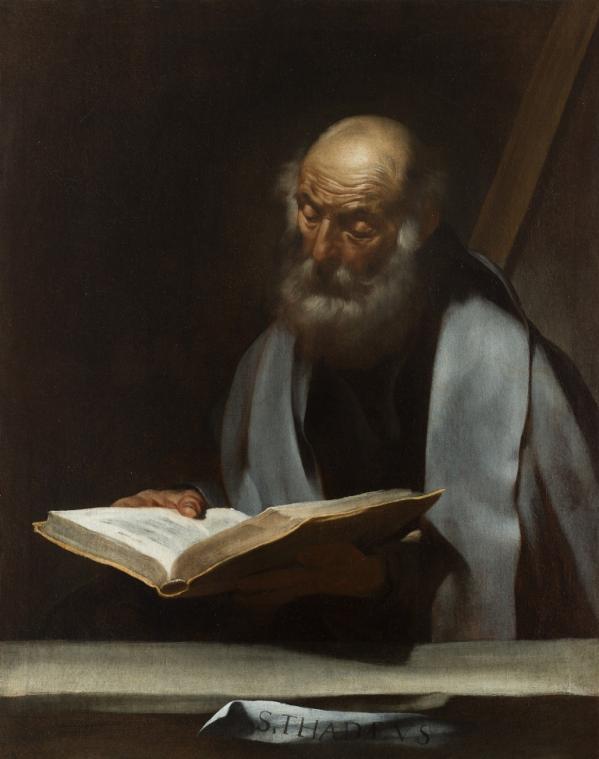 Saint Jude Thaddée de Giuseppe de Ribera 