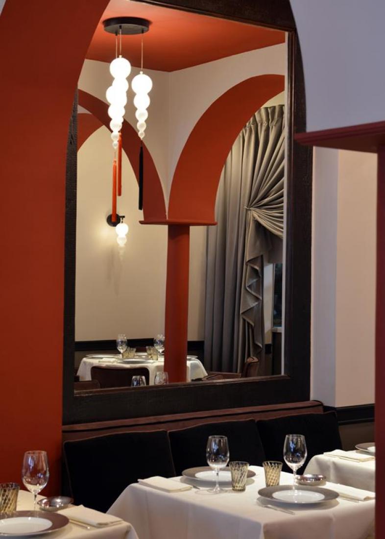 intérieur déco Restaurant L'Arôme