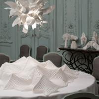 artiste Joan Sallas Sacred stiches Waddesdon Manor décoration intérieur
